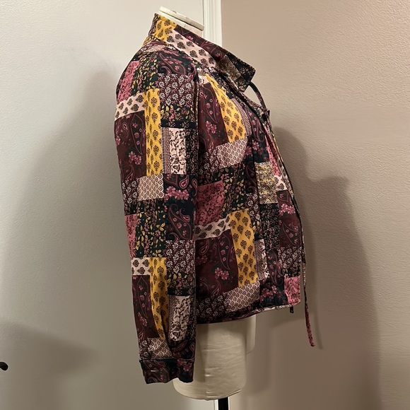 CIDER Ever Changing Patchy Quilted Jacket size XS - Picture 10 of 16